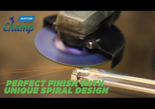 Champ Flexible disc with unique spiral design