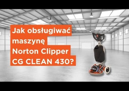 Jak obsługiwać maszynę Norton Clipper CG CLEAN 430?