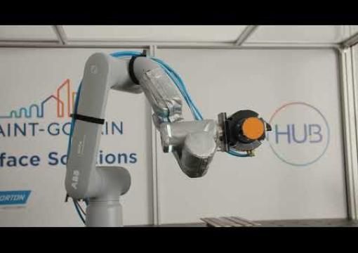 Robotic Grinding with Norton Quick Change Discs