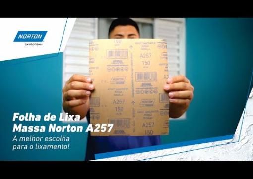 FOLHA DE LIXA MASSA NORTON A257 | A melhor escolha para o lixamento!