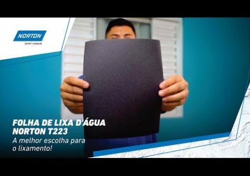 FOLHA DE LIXA D'ÁGUA NORTON T223 | A melhor escolha para o lixamento!