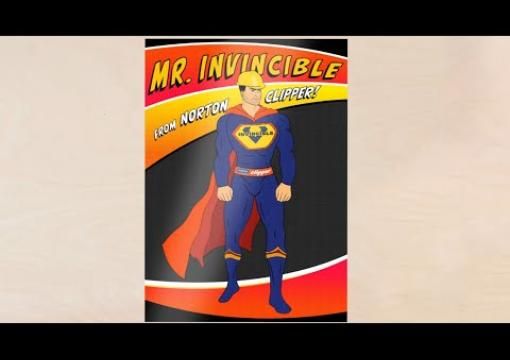 Mr. Invincible to the Rescue! The Norton Clipper Invincible Blade Saves the Day 🚀