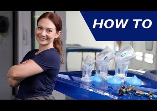How to Use the Norton Paint Cup System