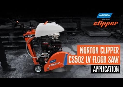 🛠️ How to Use the Norton Clipper CS502 LV Floor Saw | Operation Guide