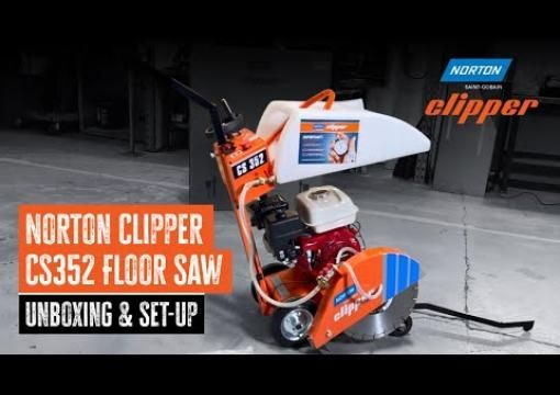 📦 Unboxing & Set-up Guide | Norton Clipper CS352 Floor Saw