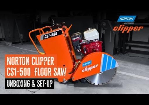 📦 Unboxing & First Setup | Norton Clipper CS1 500 Floor Saw