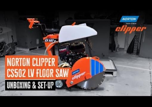 📦 Unboxing & Set-up | Norton Clipper CS502 LV Floor Saw
