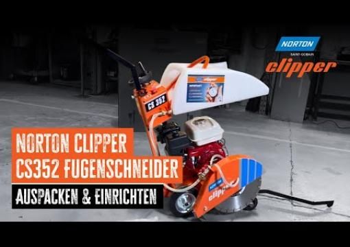📦 Auspacken & Einrichten | Norton Clipper CS352 Fugenschneider