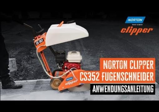 ⚙️ Wie bedient man den Norton Clipper CS352 Fugenschneider | Anwendungsanleitung