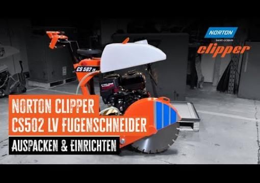 📦 Auspacken & Einrichten | Norton Clipper CS502 LV Fugenschneider