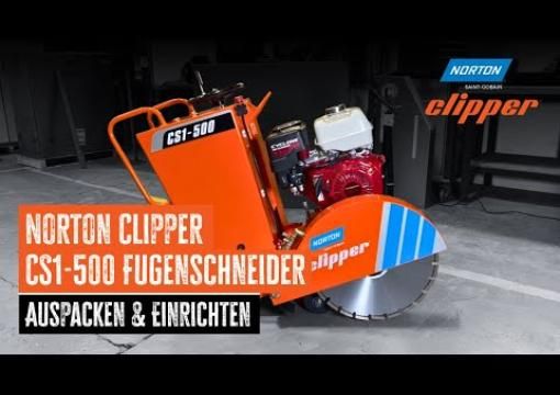 📦 Auspacken & Einrichten | Norton Clipper CS1-500 Fugenschneider