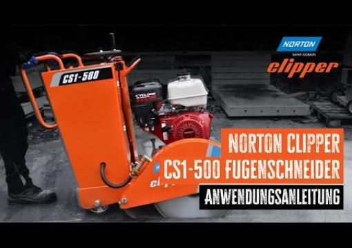 🔧 Norton Clipper CS1-500 Fugenschneider | Anwendungsanleitung