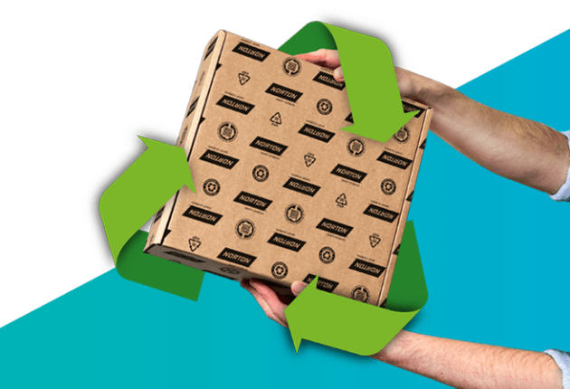 Brown Box Angled image