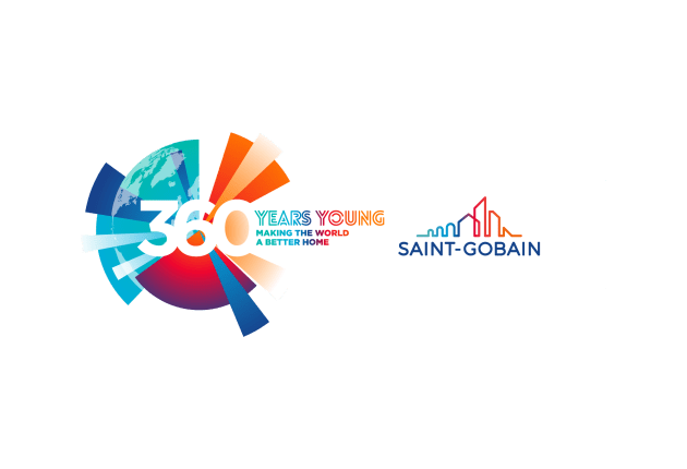 logo 360 anos saint-gobain
