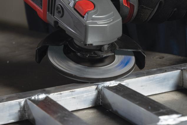 Grinding aluminum with a Norton wheel