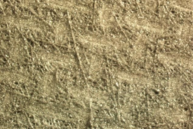 Magnified image of FAB surface