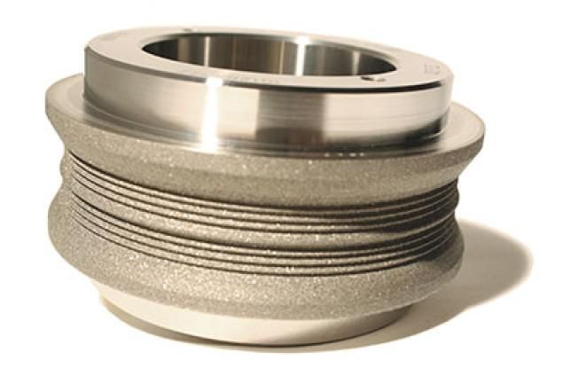 Diamant-Profilabrichtrollen