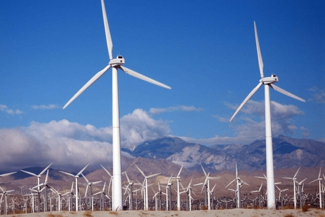 Stainless steel component wind farm
