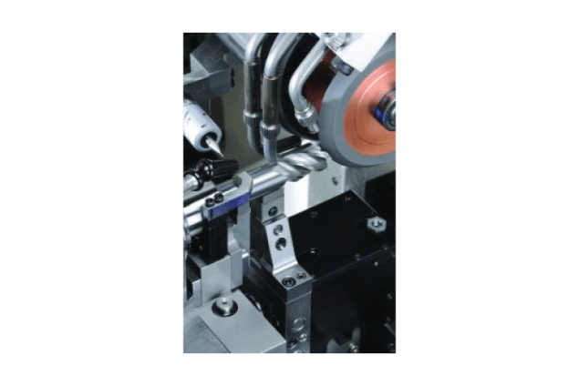 Rollomatic’s GrindSmart 529XW producing an end mill