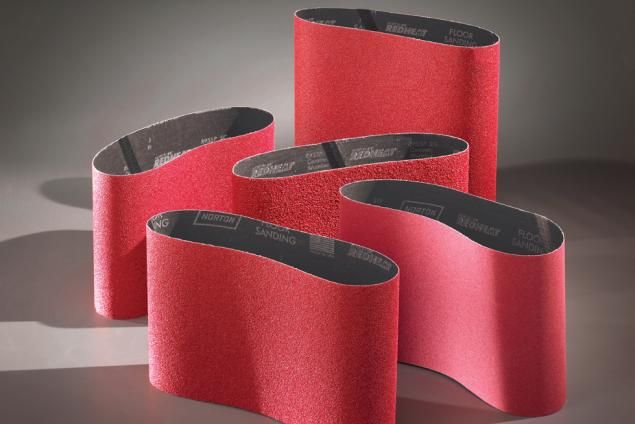 Norton Red Heat floor sanding belts
