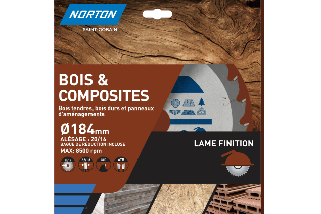 Lame de scie circulaire Norton DIY