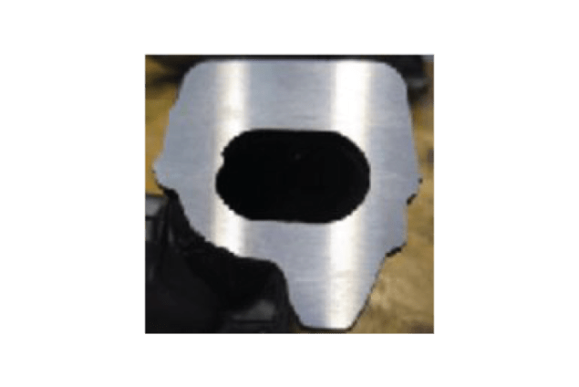 Workpiece after grinding