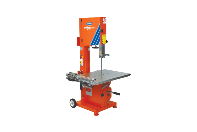  Norton Clipper CB615 band saw for dry cutting lightweight construction blocks