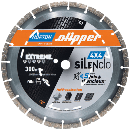 Disque diamant 4 x 4 Silencio