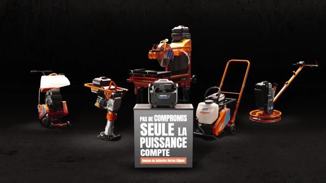 Gamme machine batterie 100% électrique