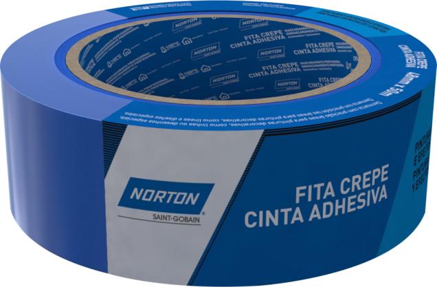 66623309788 Fita Crepe Uso Geral Premium Azul 48mm x 50m (Ang 1)