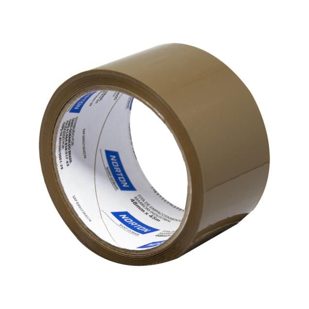 69957364574 Fita de Empacotamento Industrial Marrom 48mm x 45m (Ang 1)