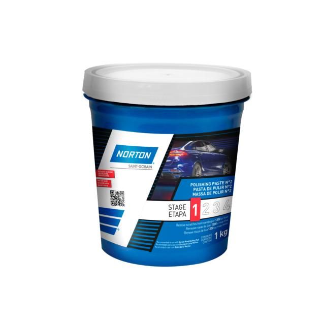78072705108 - MASSA DE POLIR NORTON - POLISHING COMPOUND ETAPA 1 - 1KG (ANG 1)
