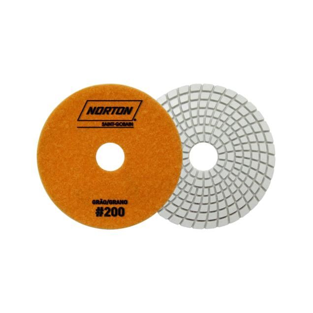 70184607721 - BRILHO DAGUA NORTON LARANJA - GRÃO 200 (ANG 3)