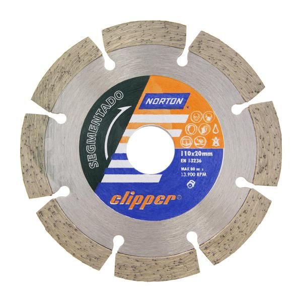 DISCO DIAMANTADO SEGMENTADO - CLIPPER | Norton Abrasives | Uruguay