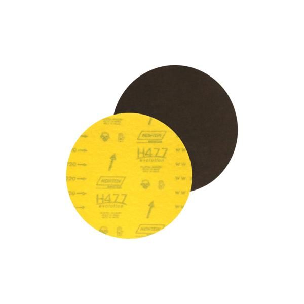 69957364608 - DISCO DE LIXA H477 NORTON GRÃO P220 180MM (ANG 3)