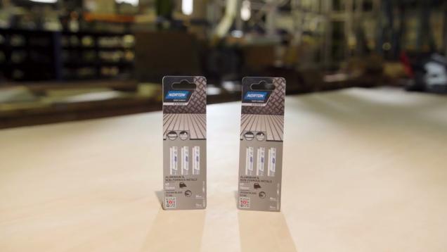 Lames de scie sauteuse Norton Expert pour l'aluminium, les métaux ferreux et non ferreux