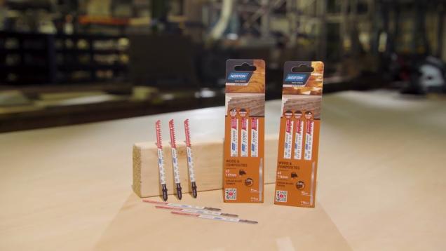Lames de scie sauteuse Norton Expert pour bois et composites