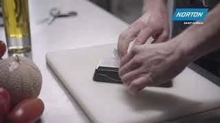 Comment utiliser la pierre à aiguiser Diamant Norton pour affûter et polir les lames ?
