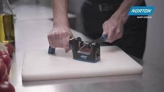 Comment utiliser l’affûteur duo de couteaux Norton