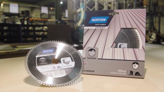 Lames de scie de finition Norton Expert pour aluminium