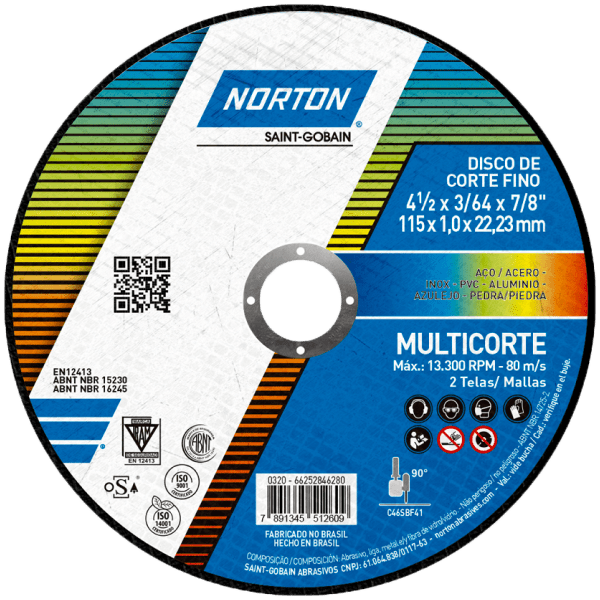 Disco Multicorte Norton