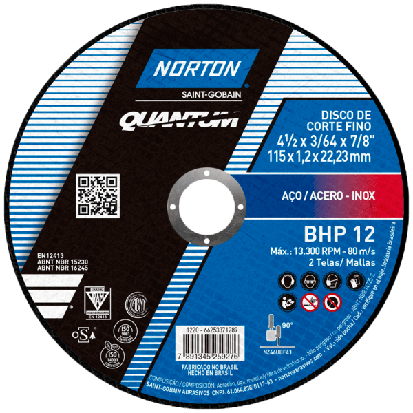 Disco de Corte Fino BHP12 Quantum-2