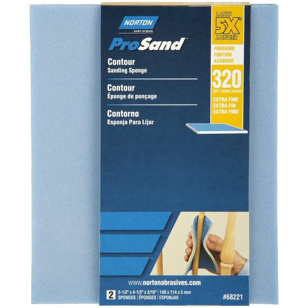 Norton ProSand Contour Sanding Sponge Norton Abrasives US and Canada