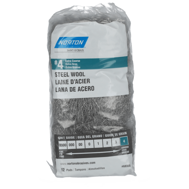 Norton Extra Coarse Steel Wool Pad | Norton Abrasives | US and Canada