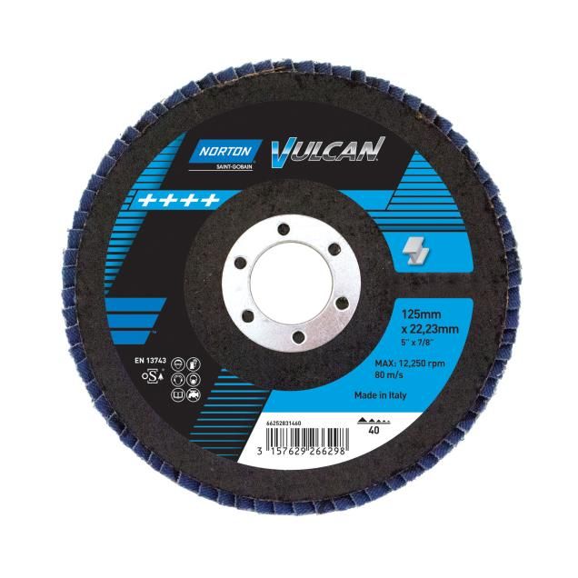 Coated Abrasive Flap Discs Norton Vulcan Zirconi