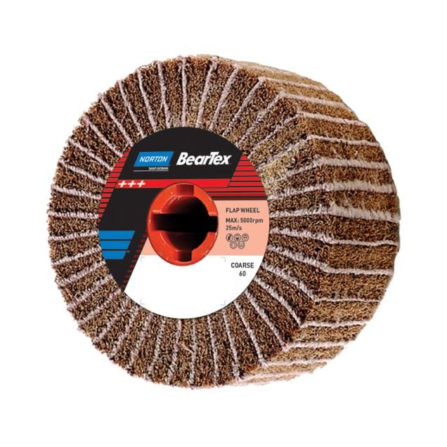 Non-woven attachment Flap Wheels NOR-Clean & Blend
