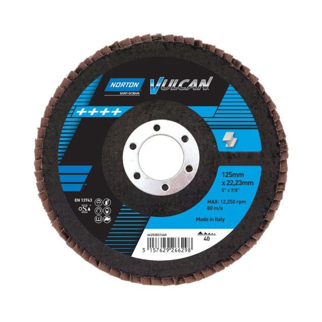 Coated Abrasive Flap Discs Norton Vulcan Alox