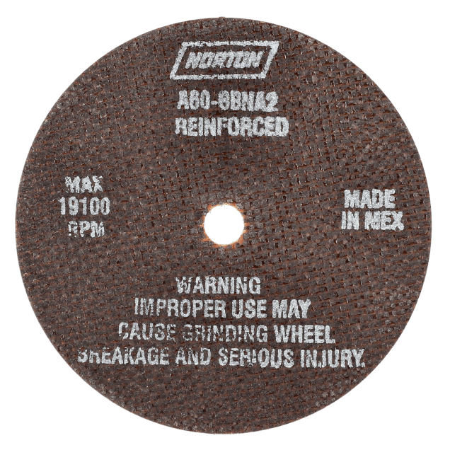 Norton OBNA2 A AO Type 01/41 Small Diameter CutOff Wheel >3" Norton