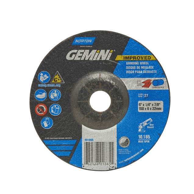 Norton Gemini A AO Type 27 Grinding Wheel | Norton Abrasives