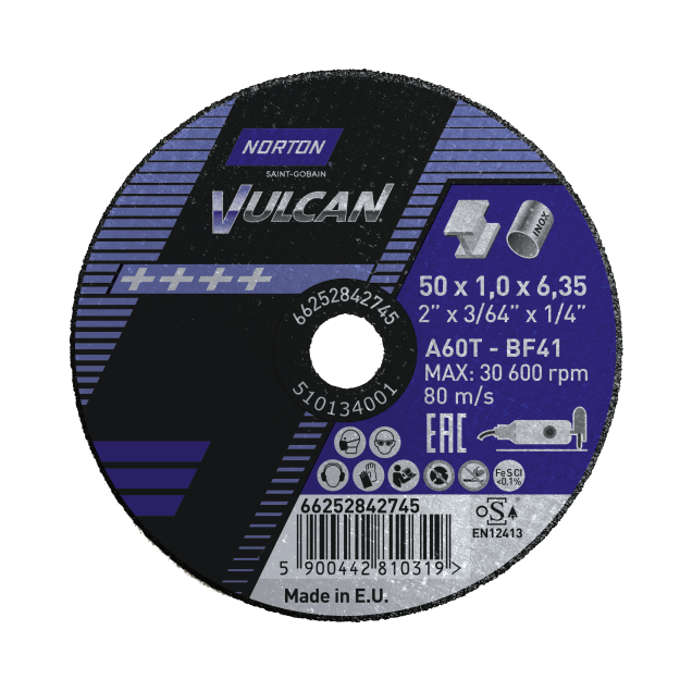 TW Angle Grinder Cut-Off-Inox Norton BLUE FIRE